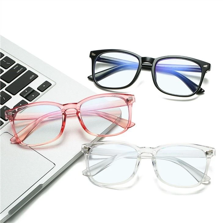 Clear Square Blue Light Glasses