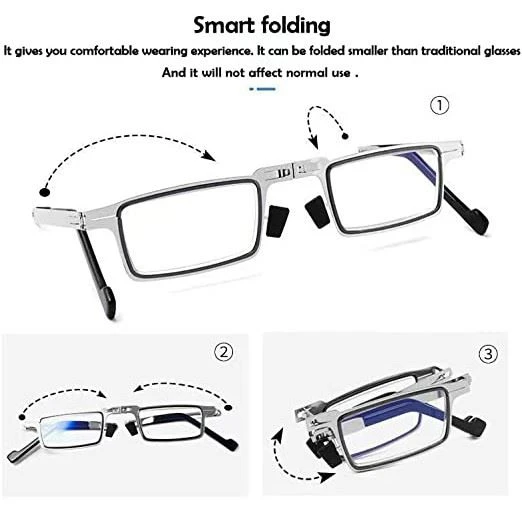 Metal Folding Reading Glasses